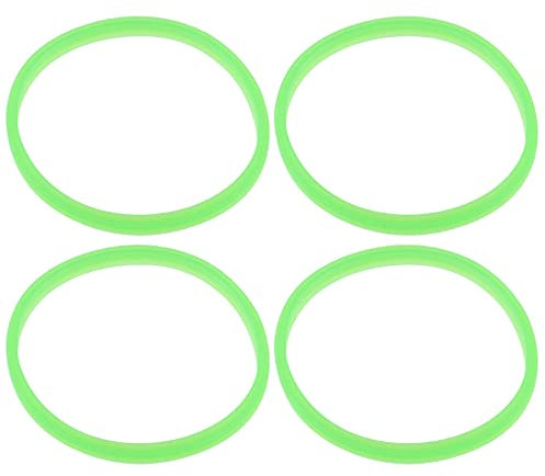 SG Store 4 Stück Gummidichtring 1J0145117J 3C0145117F Auto Ladeluftkühler Turboschlauch Dichtung O-Ring Kfz-Ersatzzubehör