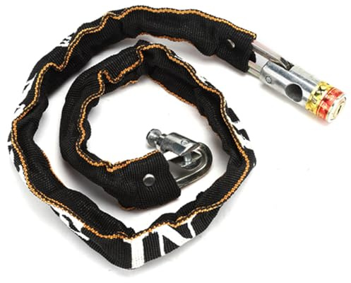 Cerradura y Cadena para Silla de Movilidad de Scooter 20 × 10 × 3 Cerradura de Cadena Antirrobo para Motocicleta Scooter de Movilidad Cerradura para Silla de Ruedas para
