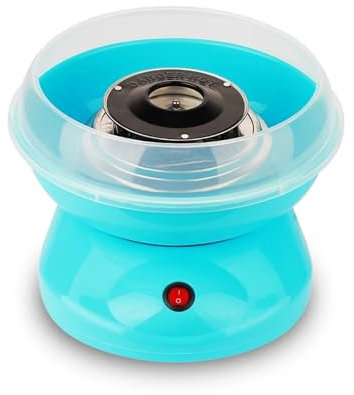 huanglyc-232 Cotton Candy Machine- Electric DIY Sweet Cotton Candy Maker Marshmallow Machine Mini Portable Cotton Sugar Floss Machine for 3 Color, Retro Vintage Candy Maker(Green)