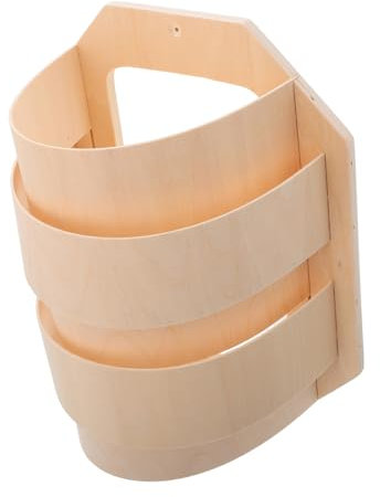 Didiseaon Paralume in Legno Per Sauna Copertura Decorativa Accessorio Per Lampada Protettore Leggero Arredamento Per Stanza Guscio Pratico Schermo Sottile