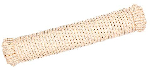 West Coast Paracord 7/32 Inch Clothesline Scottie Cotton Clothesline – 100% All-Natural Cotton Cord – All Purpose Laundry Line Dryer Rope for Outdoor, Indoor, Clothes Drying, Crafting (100 Feet)