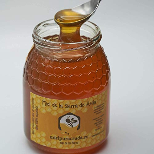 Babyline MielR - Miel de La Sierra de Ávila Envasada Directamente de Apicultor, 100% Española. 1 Kilo Neto. Natural y Pura, unisex
