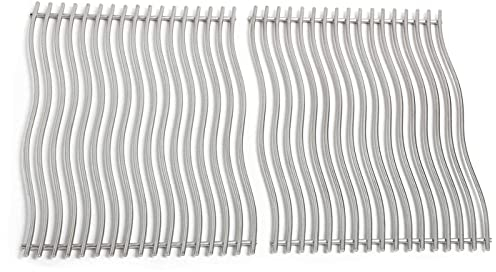 Cmanzhi S8C011 (2er-Pack) Edelstahl-Grillroste für Napoleon Prestige PRO 500 Grills