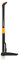Fiskars Xact Unkrautstecher, schwarz/orange, Länge 100 cm