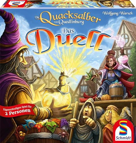 Schmidt Spiele 49447 Die Quacksalber von Quedlinburg, Das Duell, Familienspiel
