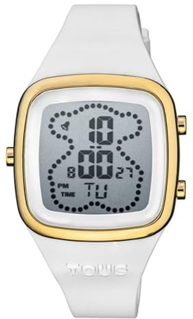 Tous Montre B-Time 3000131600 Silicone Blanc
