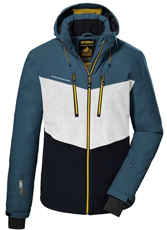 Killtec KSW 45 MN SKI JCKT 38699-000 - Chaqueta de esquí para hombre con capucha desmontable y paranieves
