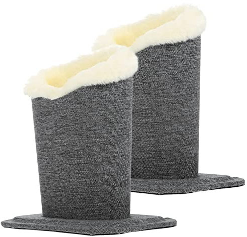 Yardenfun 2stücke Brillenhalter Aus Plüsch Mit Großer Öffnung Für Brillenorganisation Desktop Brillen Display Rack Mit Weicher Fütterung Schützt Vor Kratzern Und Beschädigungen
