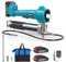 Seesii Ingrassatore a Batteria, Ingrassatore Elettrica 2025 con Luce LED Ultra Luminosa, Pistola per Grasso da 10000 PSI con Batterie 2 * 2.0AH e Caricabatterie, Tubo Flessibile Lungo 39,4