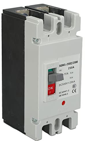 Leistungsschalter, Solarbatterie-Schutzschalter, Isolatorschutz, 250 A, 500 V DC-Stromleitungen, Photovoltaik