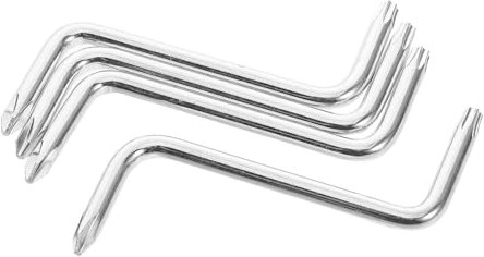 Alipis 4pezzi Chiave Per Parafanghi Auto Cacciaviti Angolo Retto Per Riparazione Parafanghi Chiave Per Vite Angolare in -vanadio Set Utensili Per Auto e Elettrodomestici