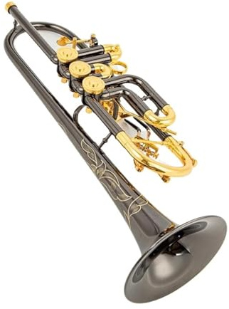 Bb-Trompete Mit Drehventil Professionelles Messinginstrument Beginner Trumpet