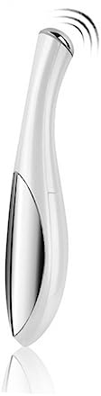 WOONEKY Penna Elettrica Mini per Massaggio Occhi in Abs Bianco, Dispositivo di Bellezza per Ridurre Occhiaie e Gonfiore, Cura Viso Delicata