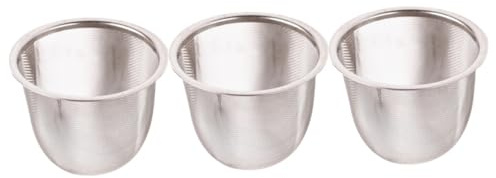 BESPORTBLE 3 Pezzi Infusori per Tè in Acciaio Resistente 61 CM Filtri a Rete per Teiera Accessori per Filtraggio Tè Cinesi Inserto Colino Non Deformabile