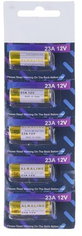 Klaisy Alkaline-A23-Batterien, 12 V, 5/10/15/20 Stück, verbessert Fernbedienungen und Türklingeln, Fernbedienungsbatterie