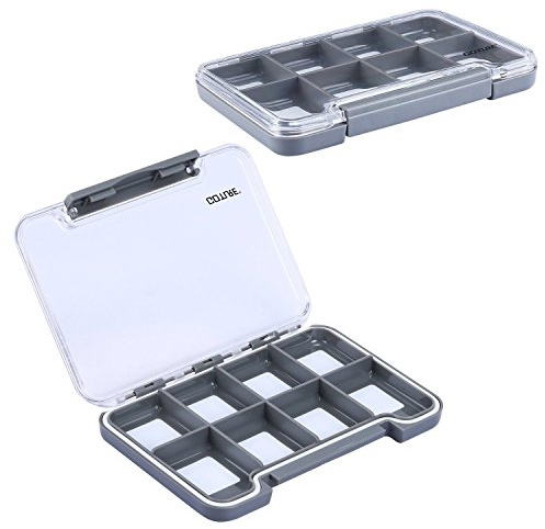 Goture Boîte à Pêche en Plastique - Boîte à Accessoires Pour Appâts Pour la Conservation des Leurres, Boîtes et Plateaux Multicompartiments