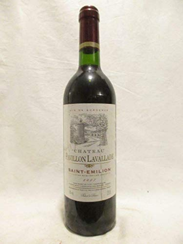 saint-émilion château pavillon lavallade rouge 2007 - bordeaux
