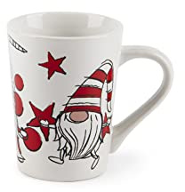 Excelsa, Stoneware, Juego de 4 tazas Gnome Sweet Home, 38 (66065)
