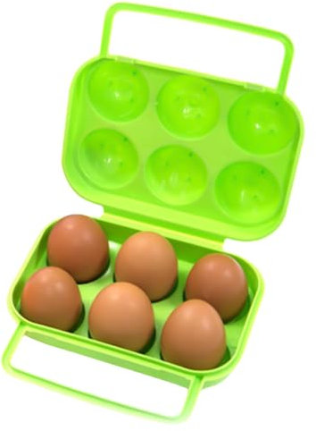 Camping-Eierbox, Camping-Eierhalter | Eieraufbewahrungsbox Tragbare Eierbox,Wandern Outdoor-Küchengeräte für Reisen und Outdoor, Camping Wandern