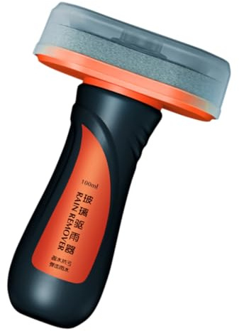 Mikikit Agente Antipioggia Particelle Fluorosilicone per Vetri Auto e 100ml Risultati Istantanei Formato Portatile per Parabrezza e Vetri Automobilistici