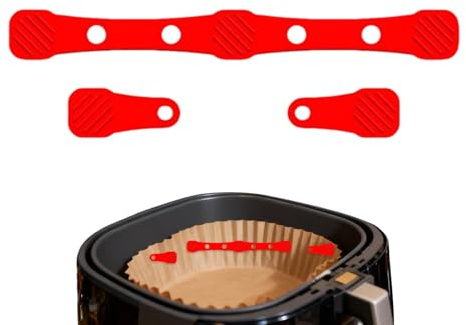 Magnete Friggitrice ad Aria,Fibbia Resistente alle Alte Temperature,Clip Magnetiche Per Friggitrice Ad Aria | Per Blocco Sicuro Carta E Prevenire Bruciatura