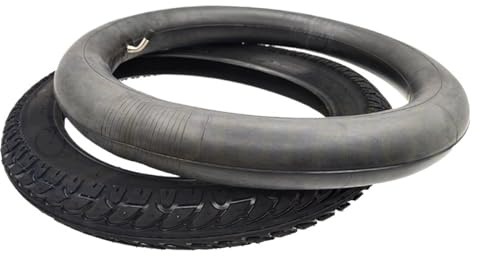 Crepundia E-Scooter Reifen,Offroad-Reifens for V10 V10F Gummi Original 16 Zoll 16x2,50 Einrad Fahrrad Faltbare Elektrische Roller Teile & Zubehör(Tire and Tube)
