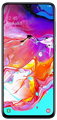 Samsung Galaxy A70 - Smartphone 4G (6,7'' - 128GO - 6 GO RAM) - Blanc - Autre version