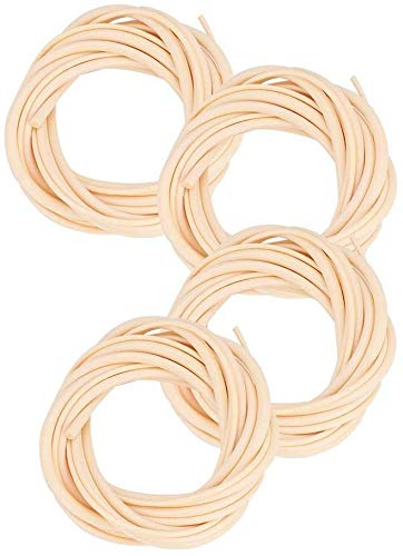 Ukulele Saiten Acoustic Bass Ukulele Saiten 4 STÜCK U-Bass Ukulele Bass Saiten Set 5mm 4mm 3mm 2.5mm Ersatzteil Zubehör für Ukelele von RiToEasysports