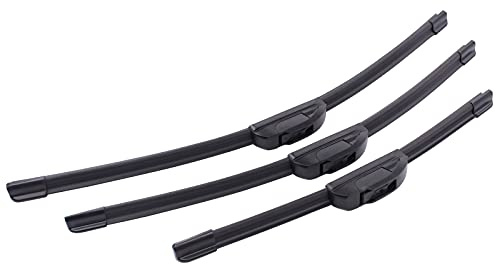 Doo Engy Scheibenwischer Vorne und Hinten Wischerblatt Flachbalkenwischer Set für V-W Golf 4 IV 1J1 1.9 TDI