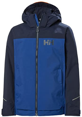 Helly Hansen W Nora Short Puffy Jacket, Chaqueta De Pluma Para Acampada Y Marcha Niño Unisex Youth, Azul (Blue), 16