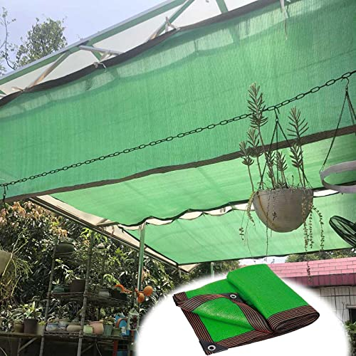 Beschattungsnetz Gewächshaus 1×2m 2×3m 3×3m 3×4m 3×5m 4×4m Schattennetz,Sonnensegel,Sonnenschutznetz 90%,Schattentuch Für Pflanzen,Grünes,Schattierungsnetzplane Mit Ösen,Green-1x5m(3.3*16.4ft)