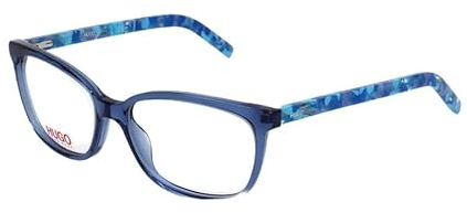 Lunettes de Vue Hugo HG 0257 JBW BLUE HAVANA 53/16/ Femme