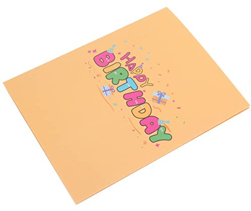 ABOOFAN Kartenherstellungs-kits 3d-geburtstagsgrußkarte Up-karte Für Frauen Geburtstagsparty-karte