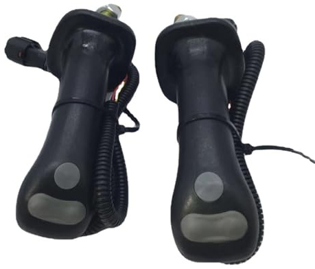 2PCS Bagger Joystick Griffe Ergonomischer Griff Präzise Steuerung Griff Bagger Joystick Kit für KOAVX DX225