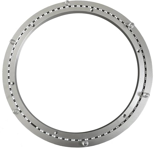 Lazy Susan Rotating Turntable Schwerlast Drehbeschlag 360° Drehscheibe Drehbar Drehplatte 40 50 60 70cm, Aluminium Drehteller Druckkugellager Für Regale Anzeigen Fernsehtisch Küchenregal
