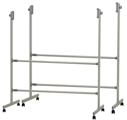 MAXHID 2er-Pack Mobiler Ständer, Verstellbarer Universalständer Für Whiteboard, Kreidetafel, Trocken Abwischbare Tafel, Für Zuhause, Büro, Klassenzimmer