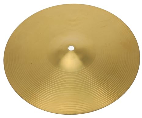 BESTonZON Schlagzeug-becken Aus Messinglegierung Ersatzbecken Für Jazz-drum-set Stabil Und Langlebig Für Dauerhaften Gebrauch Klare Klangqualität