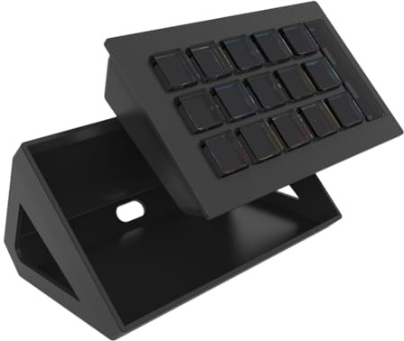 Begchy Stream Deck Visual Keyboard LCD Button 15 Keys Live Content Creation Controller Custom Button Programmable Keyboards A