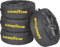 GOODYEAR Borse per pneumatici in poliestere 600D per il trasporto, stoccaggio di pneumatici, protezione UV, impermeabile, nero, set da 4 pezzi
