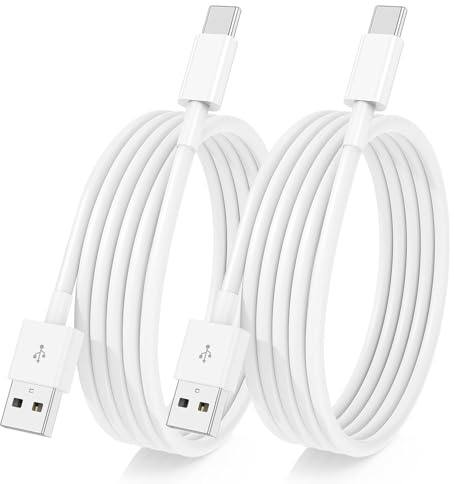 USB A auf USB C Kabel 1M für iPhone 17 16 15 Carplay Kabel Auto, USBC Ladekabel Schnellladekabel Typ C Android für iPhone 17 Air/16 Pro/16 Pro Max/15 Pro/15 Plus/Samsung Galaxy/Pixel