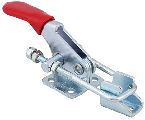 4PCS Type Toggle Clamps Set Hand Tool Metal Holding Acity 163kg 360lbs GH 40323 Broadly the Toggle Clamps Can Extensively Utoggle Clamp Tool Box Clamp Toggle Catch ES 4PCS T