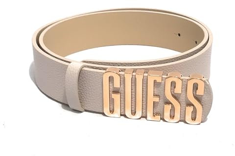 Cinta donna Guess Meridian not adjustable belt ivory CS25GU14 BW9113P4235 L