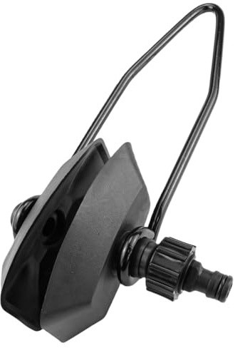 QERUTK Boat Motor Flusher, Outboard Motor Muffs, Universal Boat Feed Motor Flusher Ear Muffs for Outboard Motors, Flushing Supply Boat Water Muffs, Steel Flushing Tool