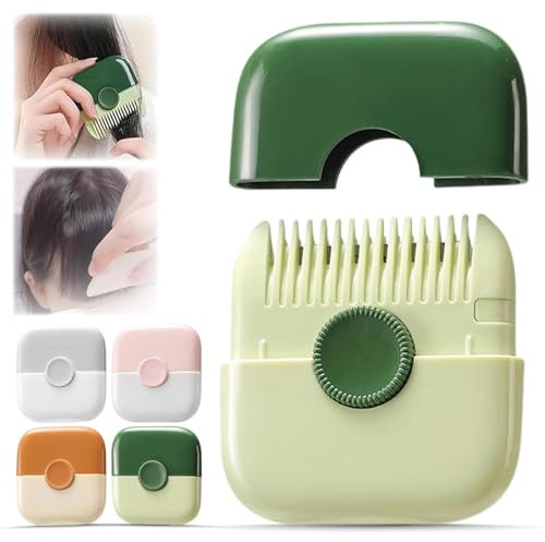 Dispositivo di rimozione delle doppie punte, tagliacapelli 2 in 1, tagliacapelli doppie punte, design double face, per tagliare e modellare i capelli sottili (verde)