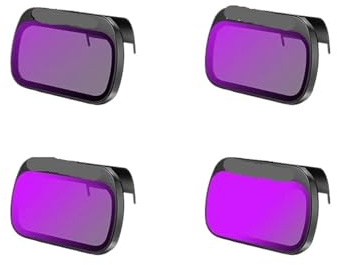 ND Filters, Kompatibel mit DJI Mini 4K/Mini 2/Mini 2 SE Drohnen-Objektivfilter, ND8, ND16, ND32, ND64, Filter-Set, Mavic-Kamera-Zubehör, 4er-Pack,for Camera