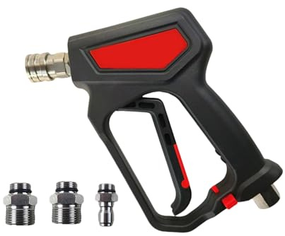 Spruzzatori d'acqua a rilascio rapido 3 kit adattatori per il miglioramento del rame 10,5 GPM idropulitrice ad alta pressione accessorio per lavaggio auto idropulitrice industriale per lavaggio auto
