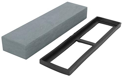 Pierre à aiguiser Pierre à aiguiser pour couteaux de haute qualité, grain 5000, pierre à huile fine avec base en silicone antidérapante pour couteaux de cuisine, couteaux de