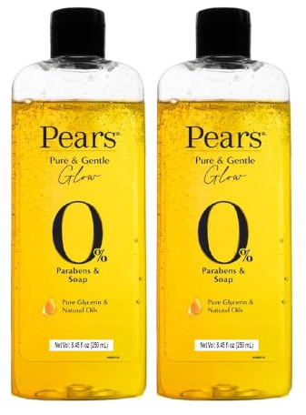 Pears Pure and Gentle Shower Gel, 250ml (Pack of 2)