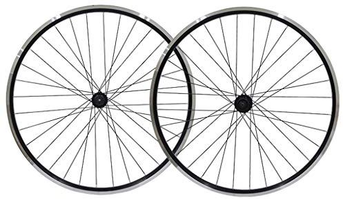 LSRRYD Fahrradradsatz 26 Zoll MTB Doppelwandige Felgen 559 Fahrrad Vorder- Und Hinterrad Felgenbremse QR Hubs 32 Löcher Für 7-8-9-10-11 Geschwindigkeit Kassettenschwungrad