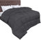 Utopia Bedding Edredón de Fibra 240x260 cm, Fibra Hueca siliconada, 370 gr/m² (Gris, Cama 160/180-240 x 260 cm)